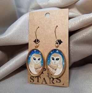 Hand painted earrings